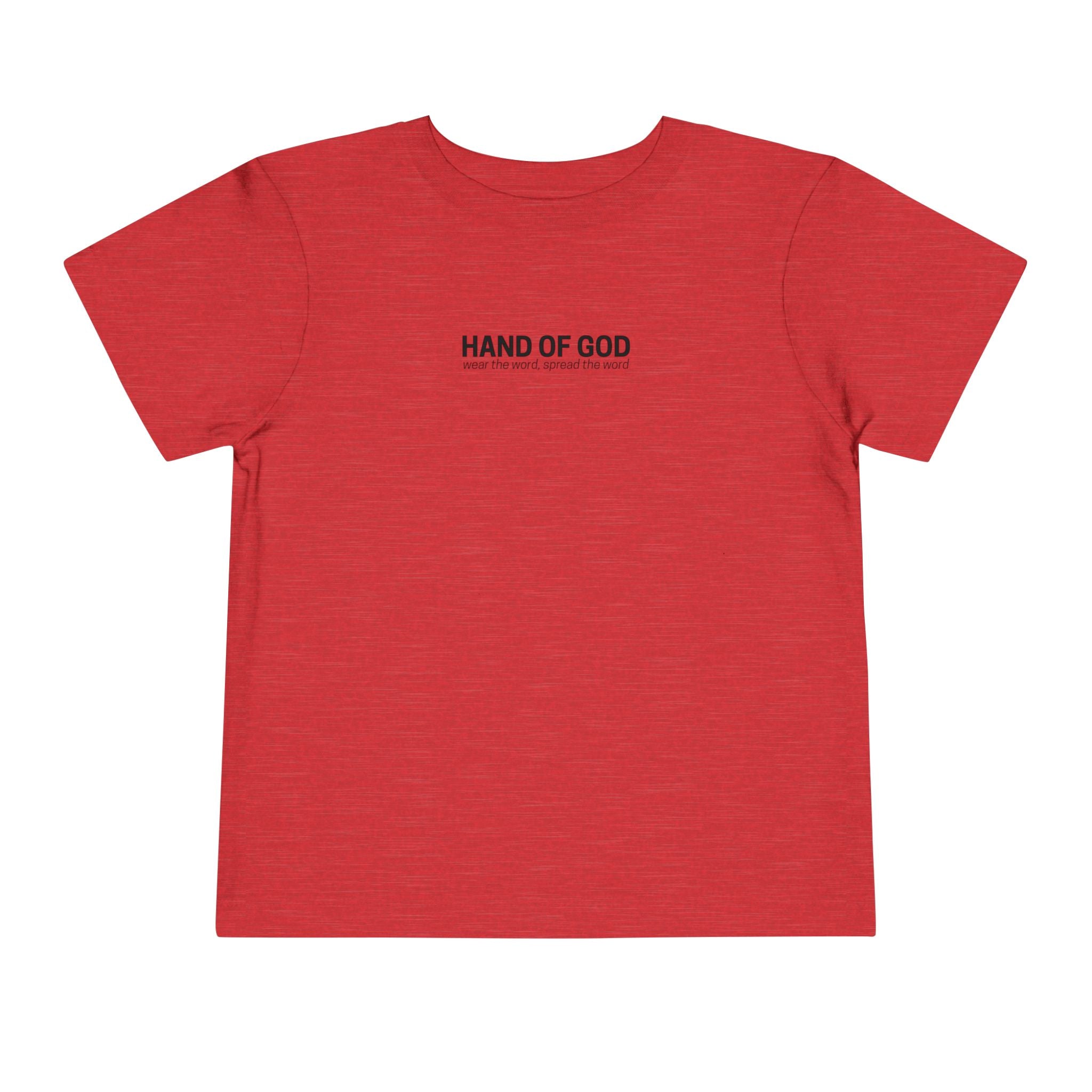 Blessed by Jesus toddler T-Shirt | Christian Faith Apparel | Hand of God