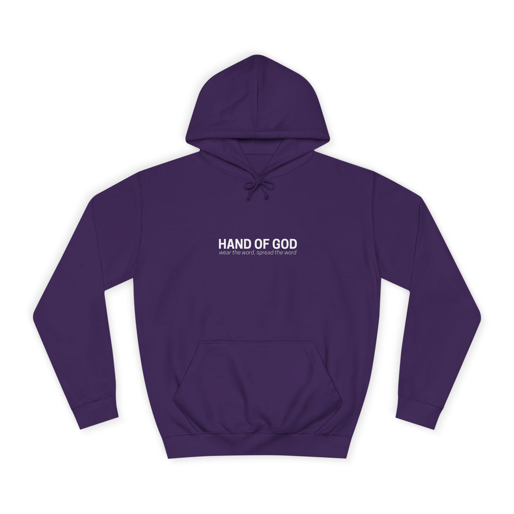 God is Greater Than the Highs and Lows Hoodie | Hand of God Christian Faith Apparel