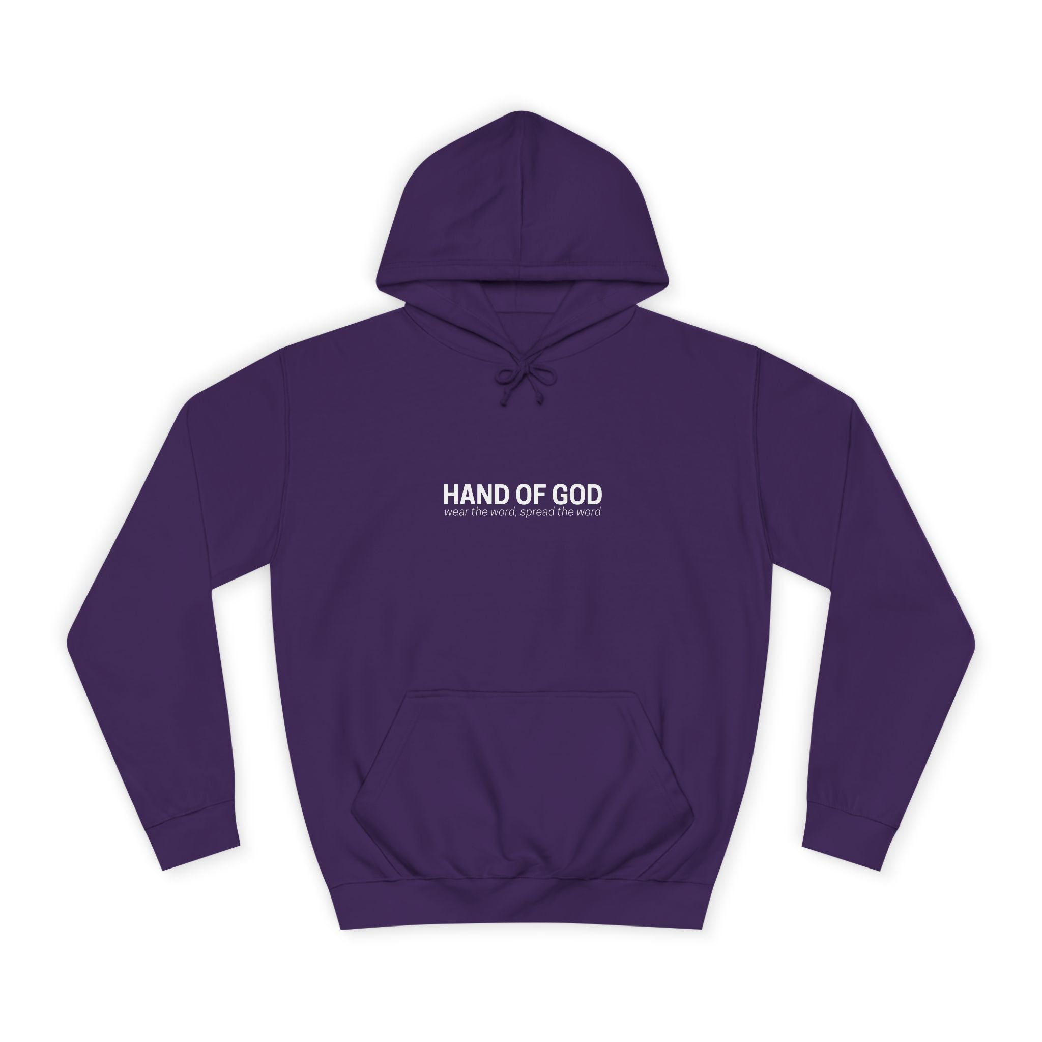 God is Greater Than the Highs and Lows Hoodie | Hand of God Christian Faith Apparel
