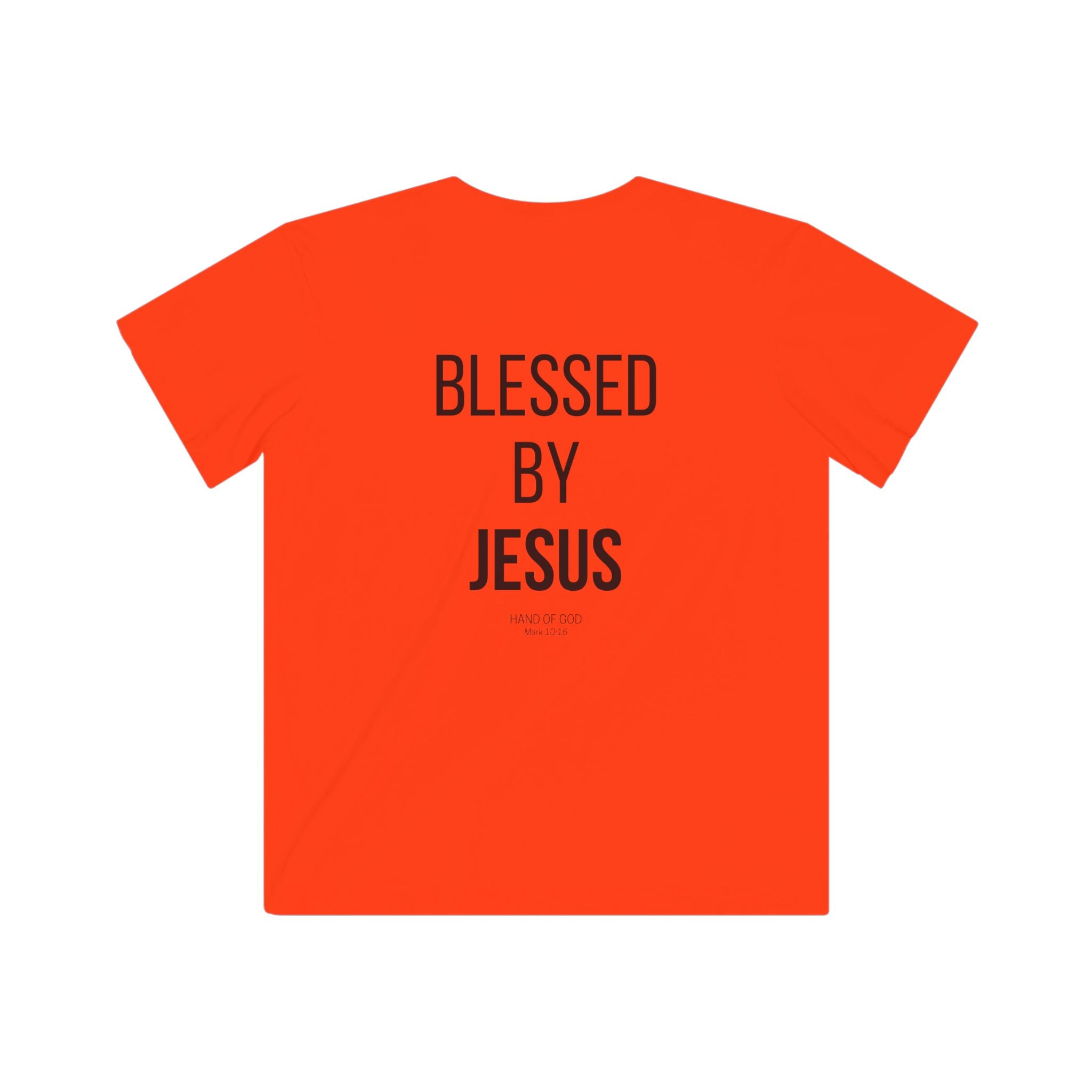 Blessed by Jesus Kids T-Shirt | Christian Kids Faith Shirt | Hand of God Apparel