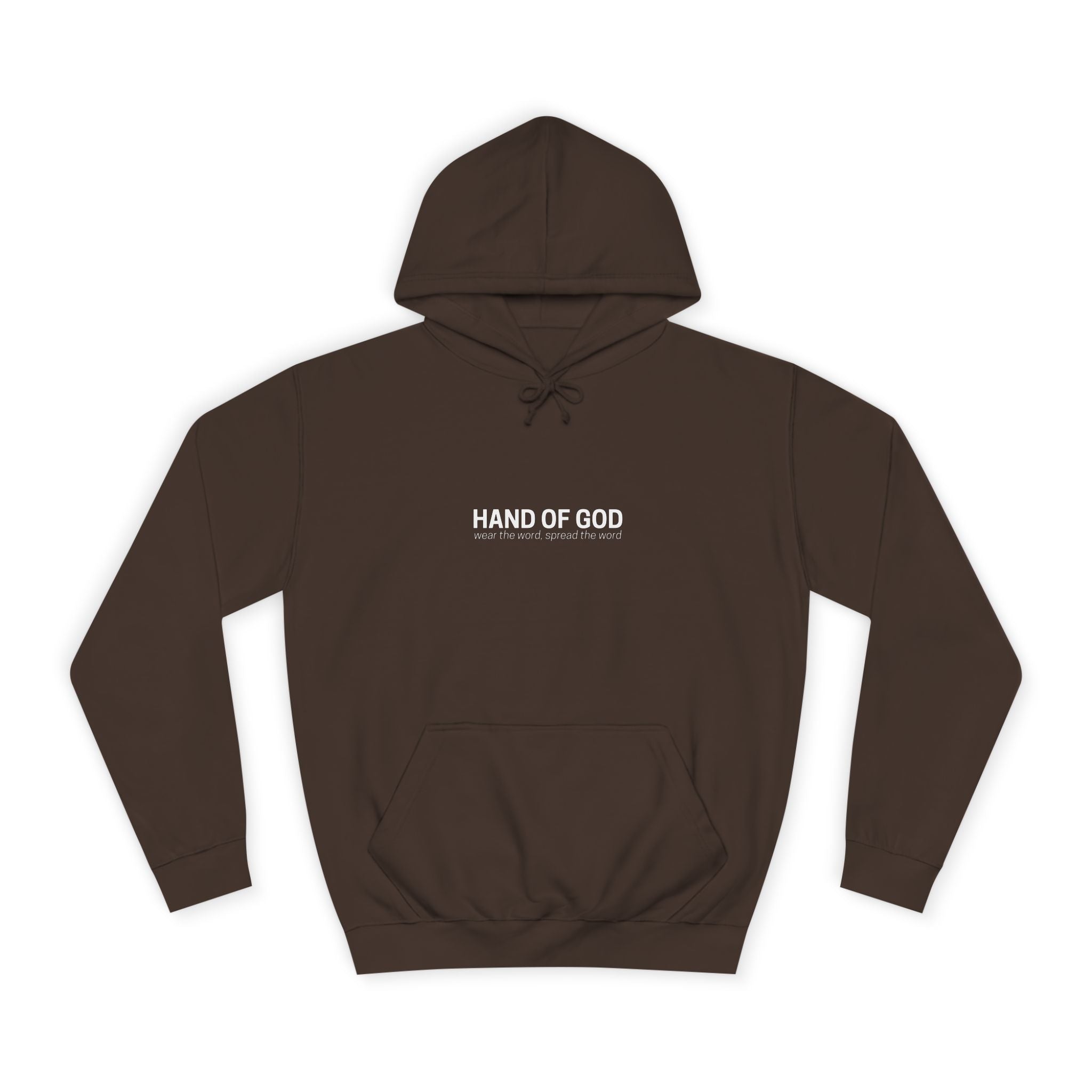 Faith > Fear Hoodie | Hand of God Christian Faith Apparel | Inspirational Sweatshirt