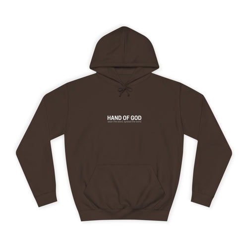 Faith > Fear Hoodie | Hand of God Christian Faith Apparel | Inspirational Sweatshirt