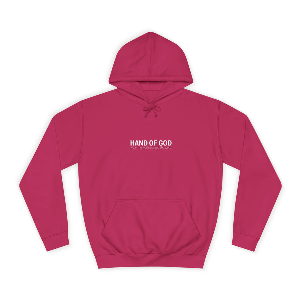 Faith > Fear Hoodie | Hand of God Christian Faith Apparel | Inspirational Sweatshirt