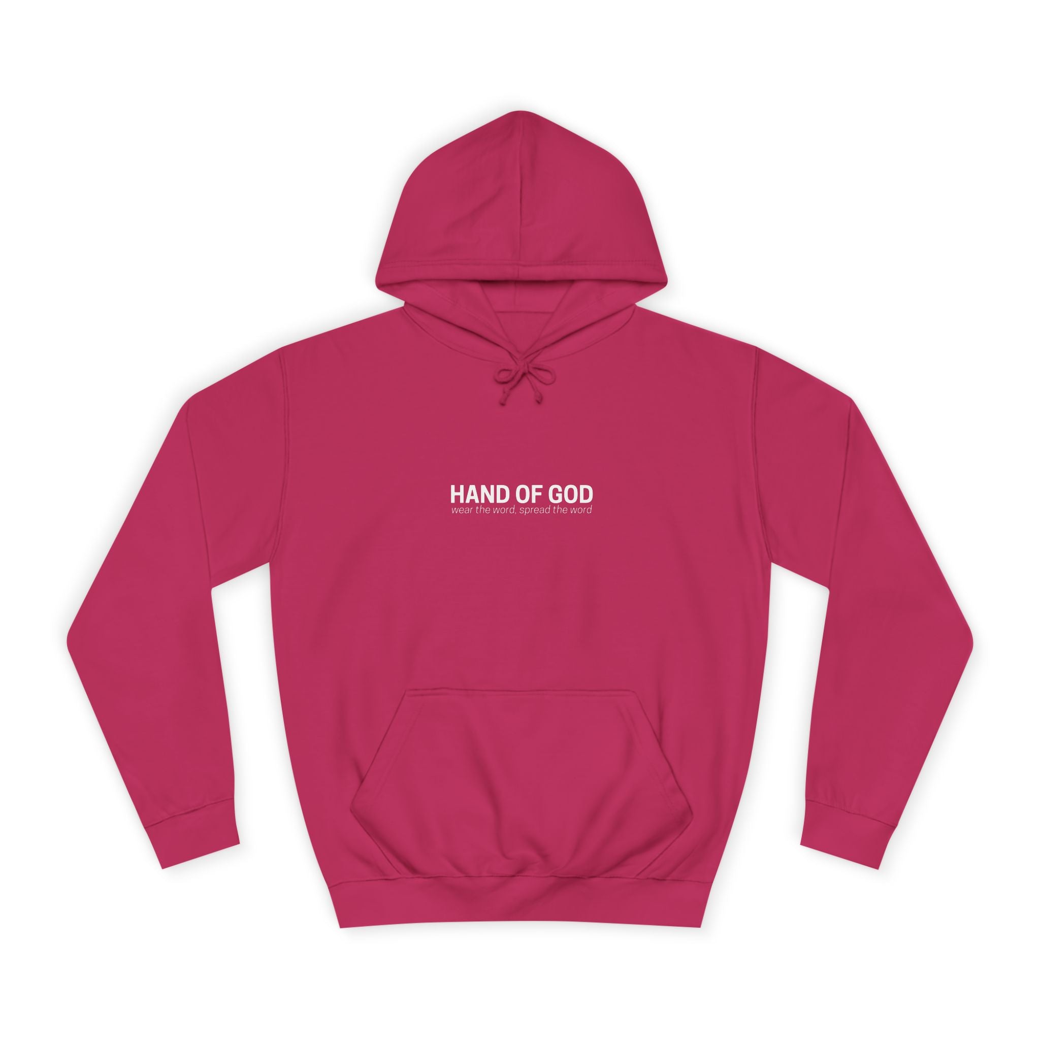 Faith > Fear Hoodie | Hand of God Christian Faith Apparel | Inspirational Sweatshirt