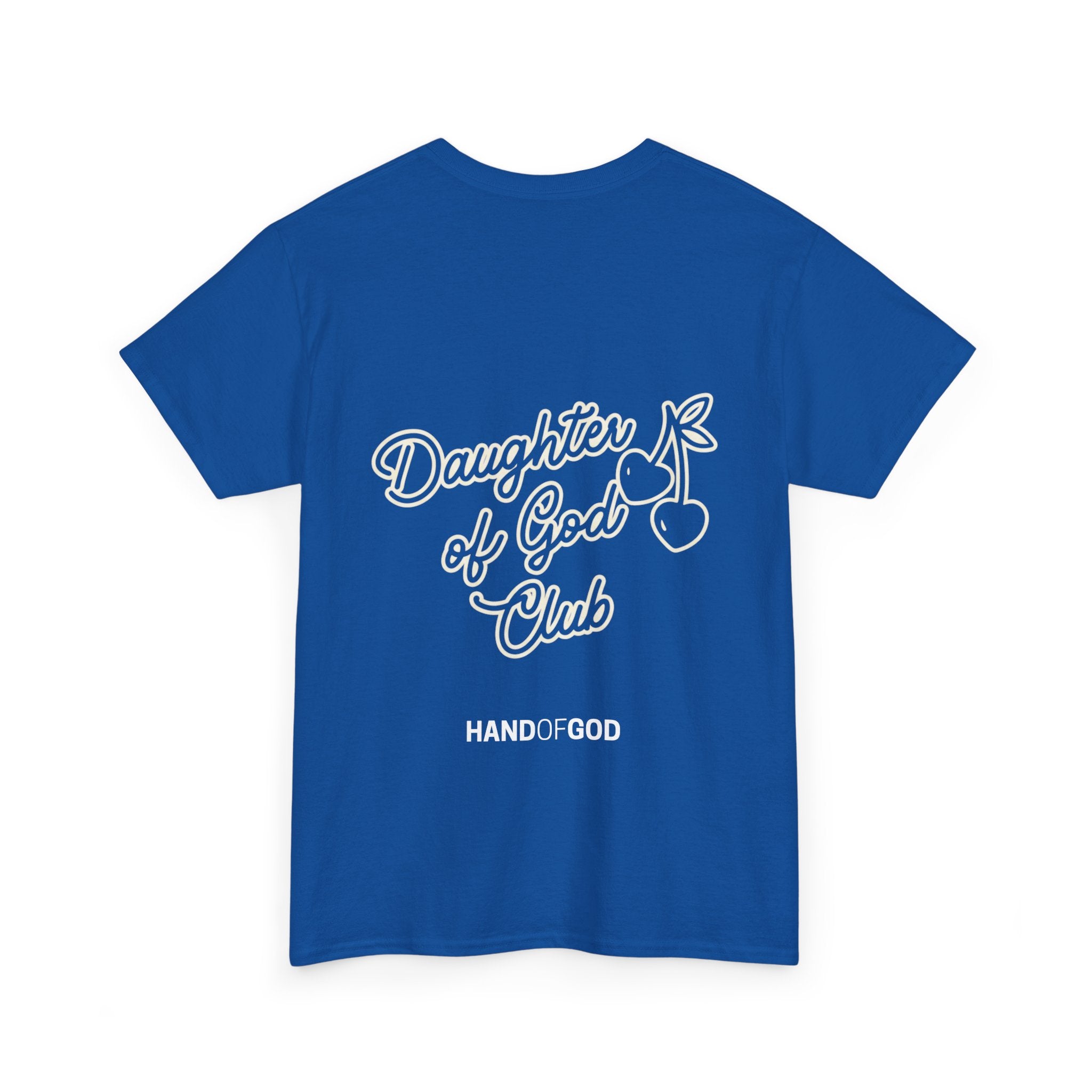 Daughter of God Club Women’s T-Shirt | Christian Faith Apparel | Hand of God Graphic Tee