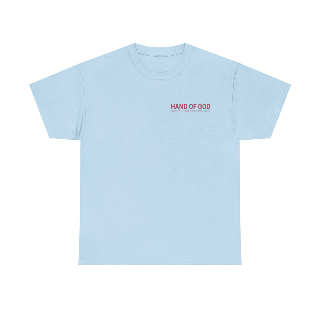 Ask for More God Isn’t on a Budget T-Shirt | Christian Faith Apparel | Hand of God