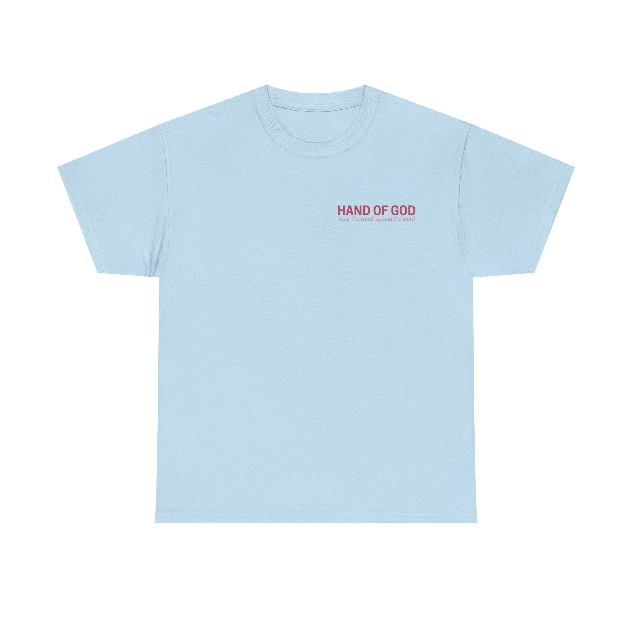 Ask for More God Isn’t on a Budget T-Shirt | Christian Faith Apparel | Hand of God