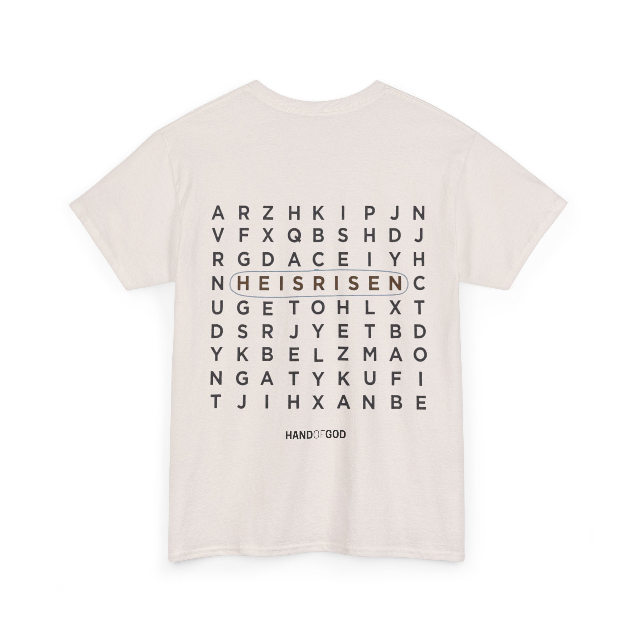 He Is Risen T-Shirt | Easter Christian Faith Apparel | Hand of God