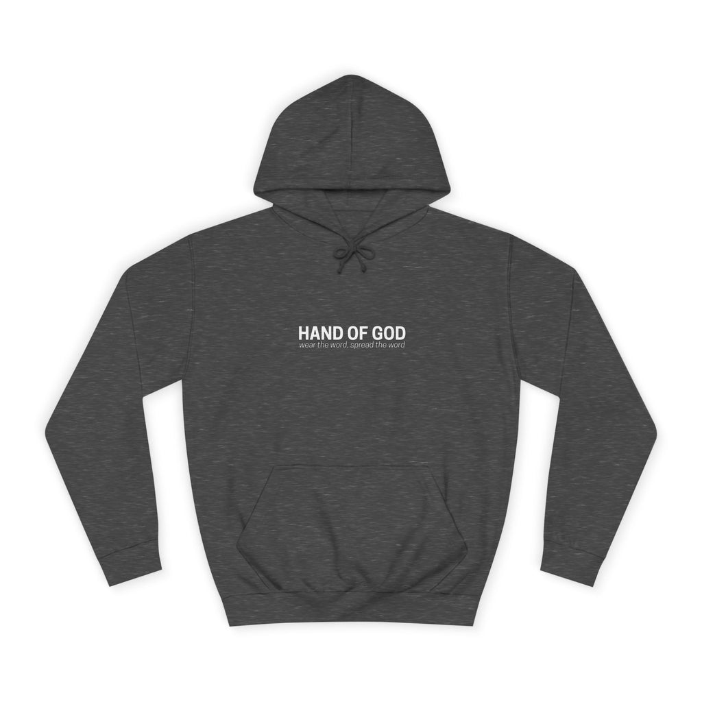 God is Greater Than the Highs and Lows Hoodie | Hand of God Christian Faith Apparel