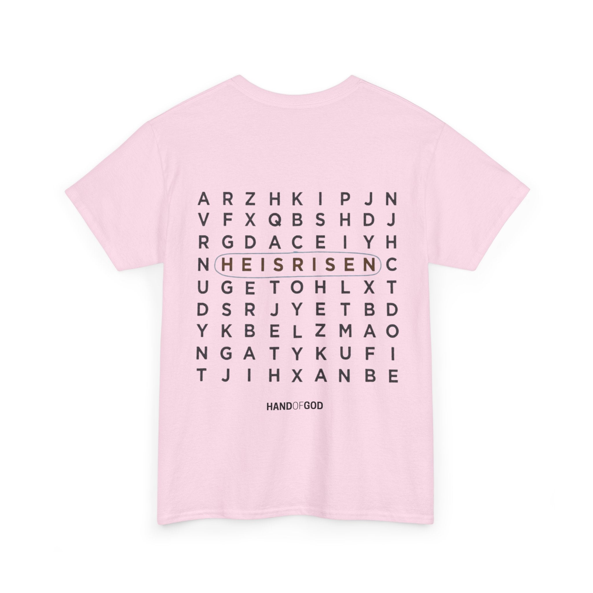 He Is Risen T-Shirt | Easter Christian Faith Apparel | Hand of God