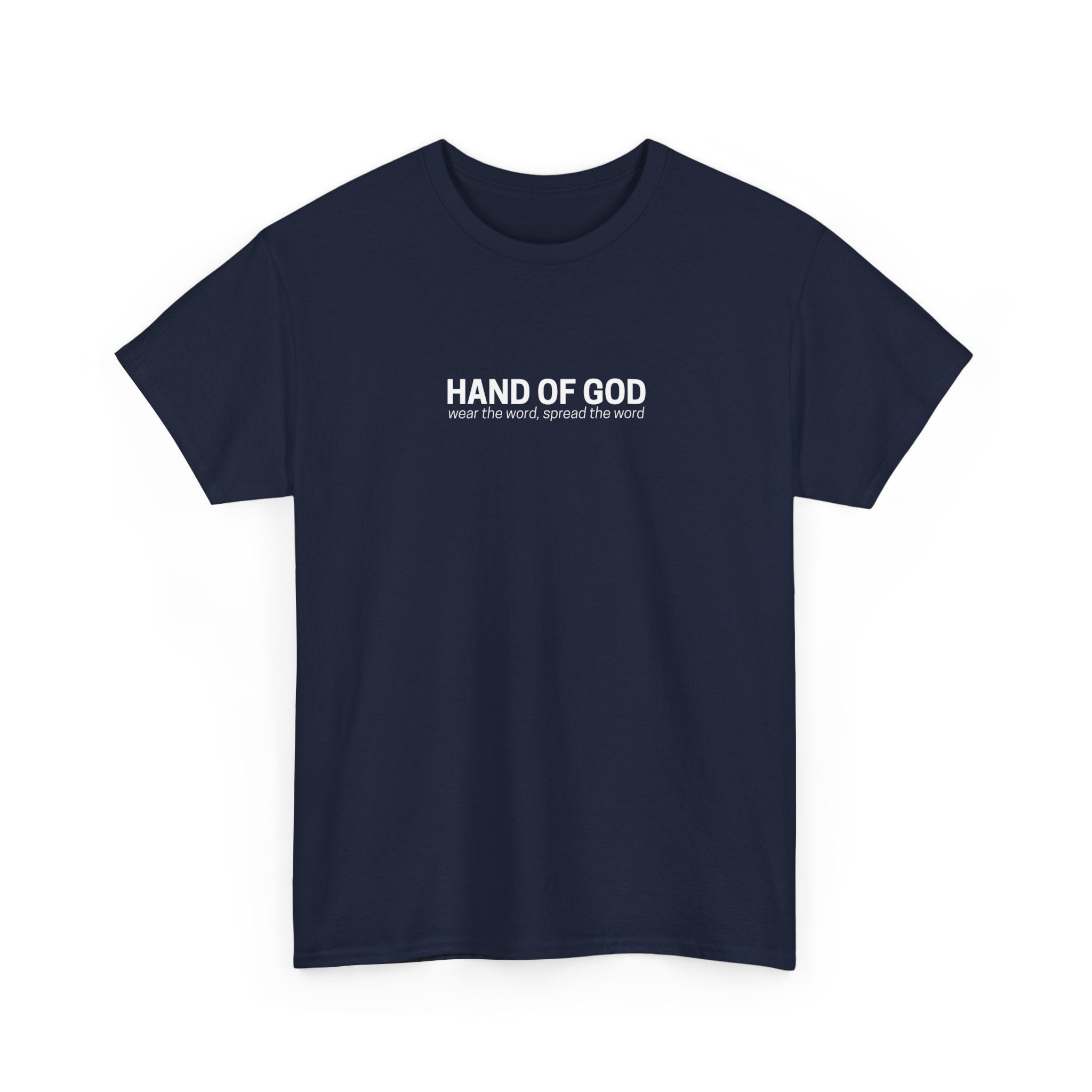 If God Is With You Who Can Be Against You T-Shirt | Christian Faith Apparel | Hand of God Tee