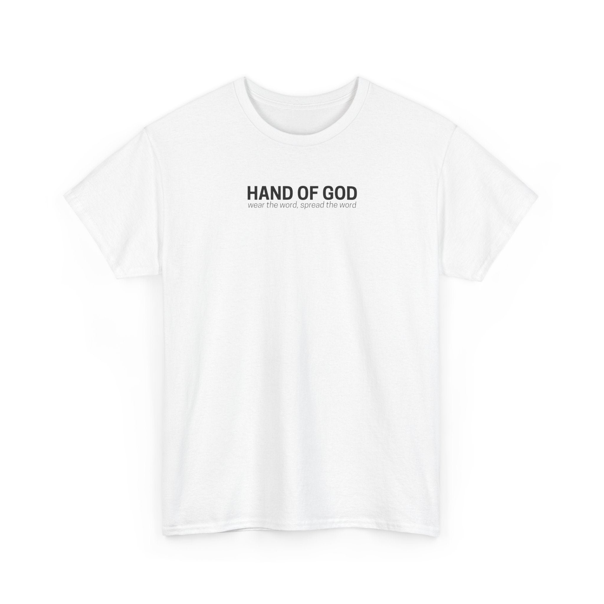 God's Plan > My Timeline Christian T-Shirt | Hand of God Faith Apparel