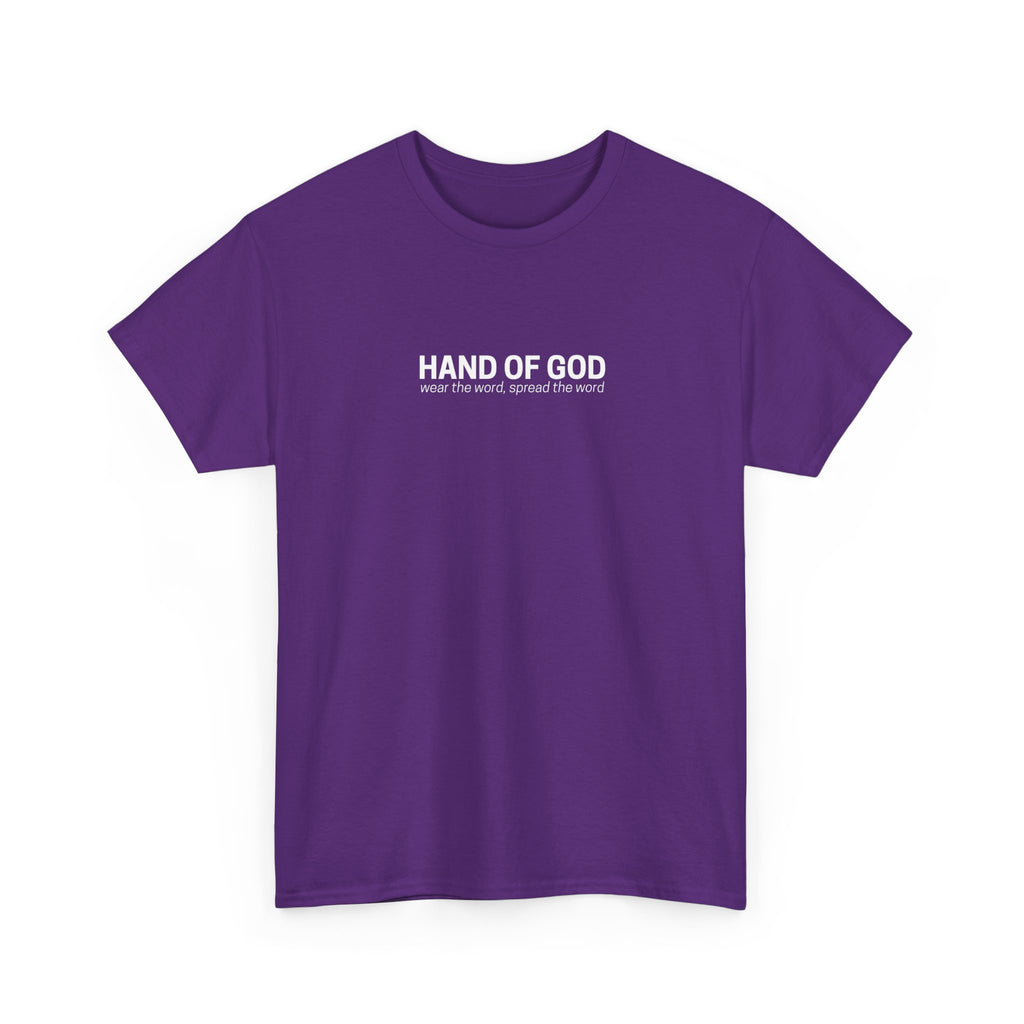 If God Is With You Who Can Be Against You T-Shirt | Christian Faith Apparel | Hand of God Tee