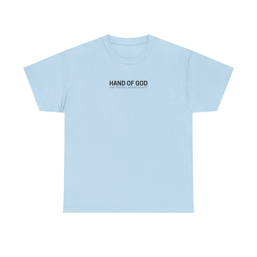 He Can Do a Lot With a Little T-Shirt | Christian Faith Apparel | Hand of God