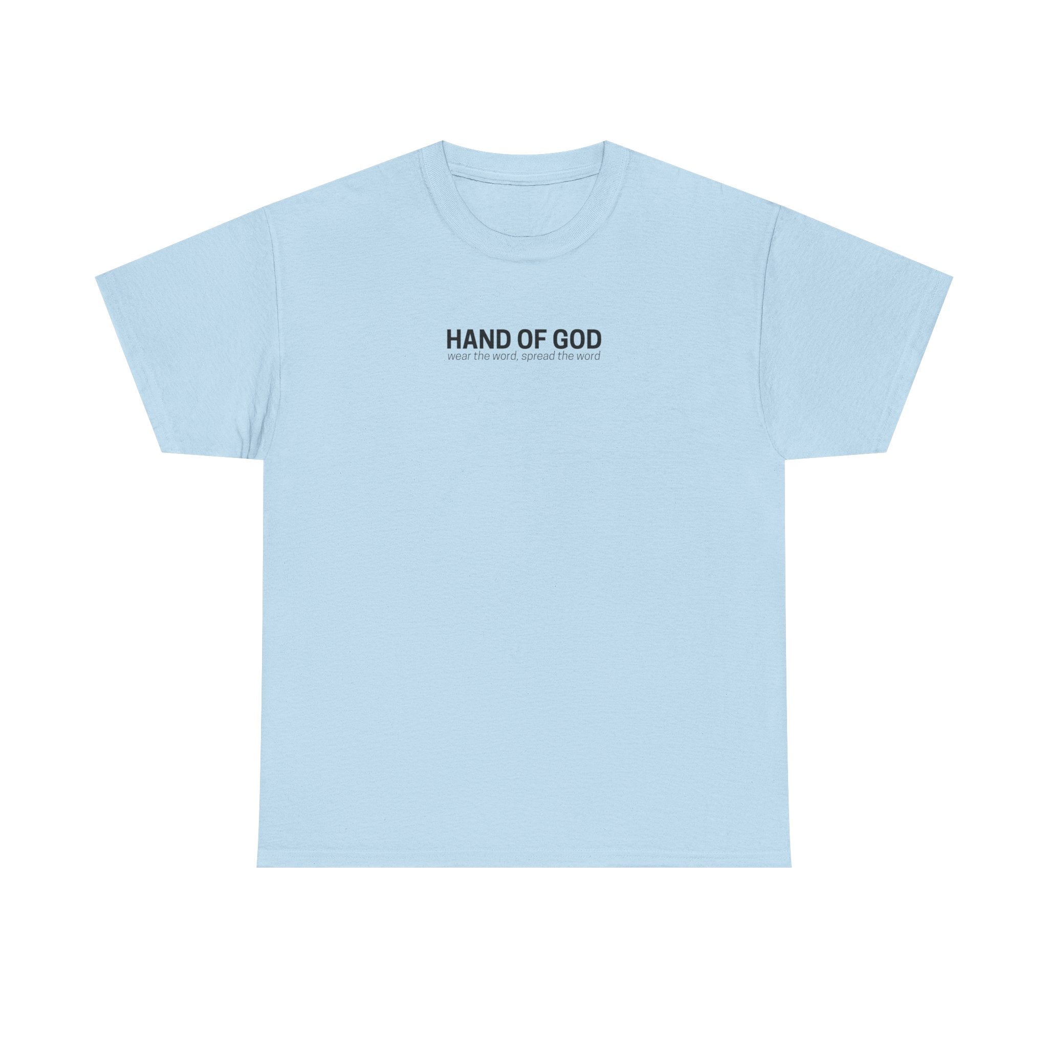He Can Do a Lot With a Little T-Shirt | Christian Faith Apparel | Hand of God