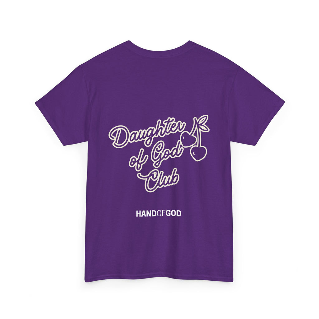 Daughter of God Club Women’s T-Shirt | Christian Faith Apparel | Hand of God Graphic Tee