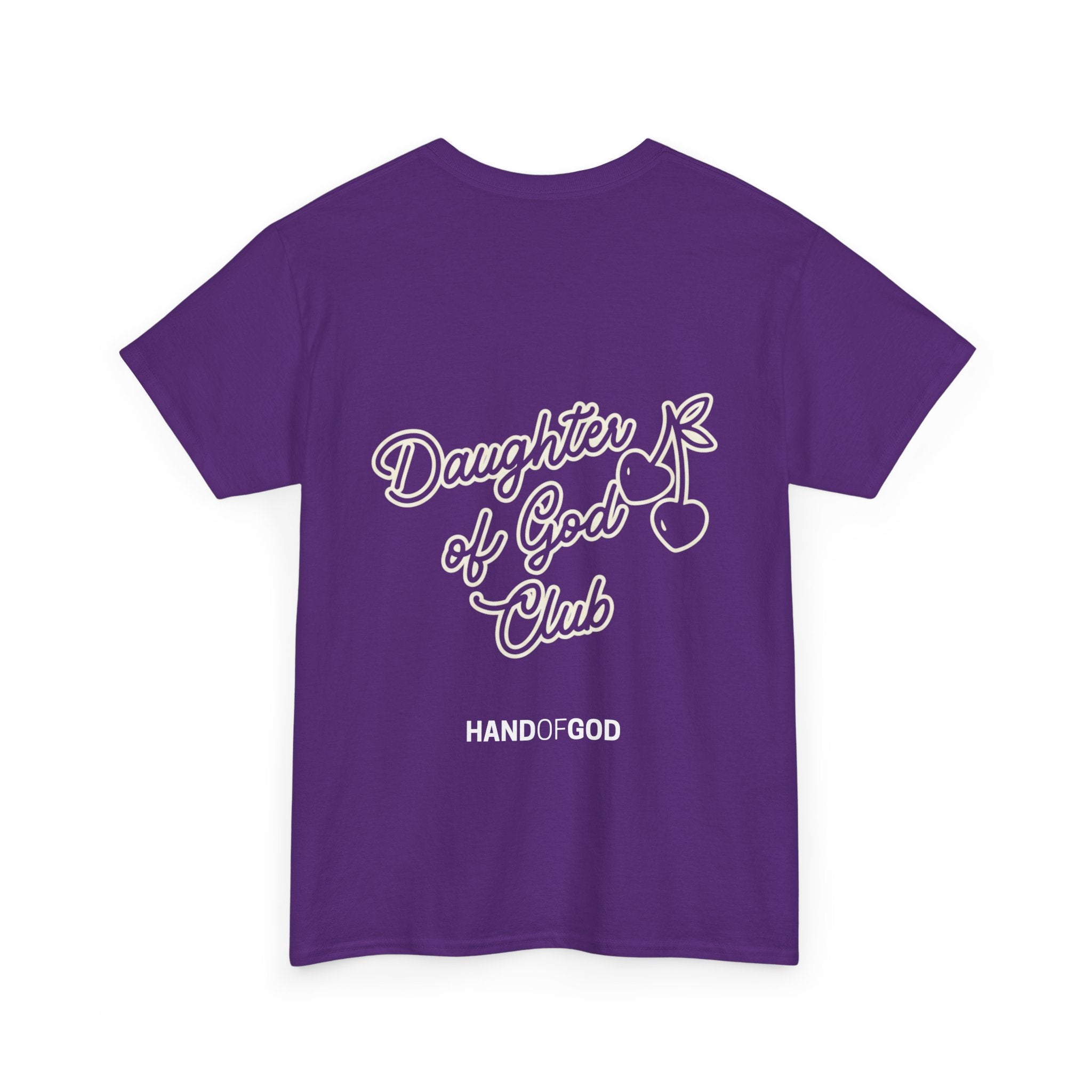 Daughter of God Club Women’s T-Shirt | Christian Faith Apparel | Hand of God Graphic Tee