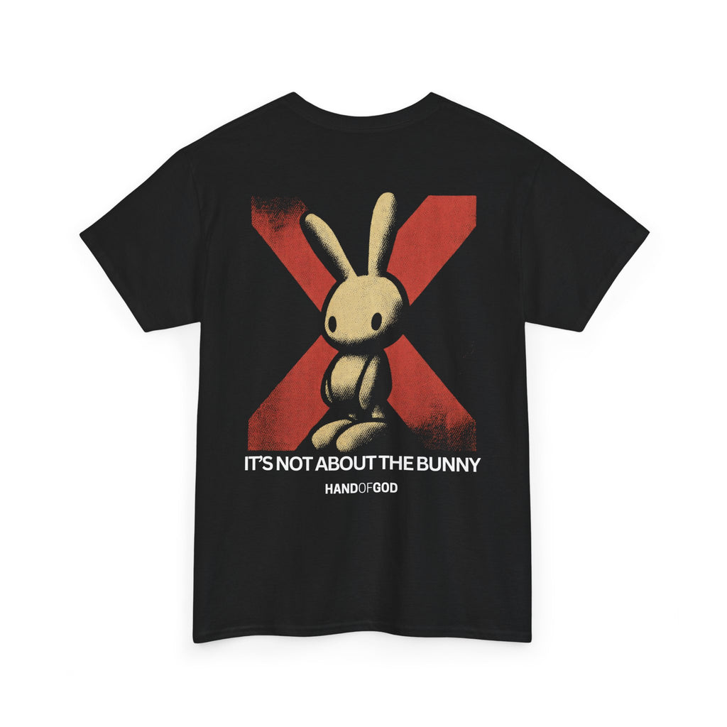 "It's Not About the Bunny" Easter T-Shirt | Christian Faith Apparel | Hand of God Graphic Tee