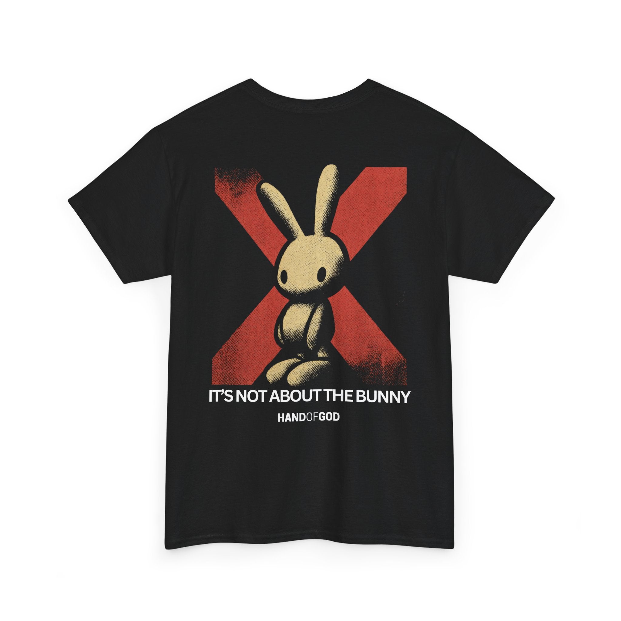 "It's Not About the Bunny" Easter T-Shirt | Christian Faith Apparel | Hand of God Graphic Tee