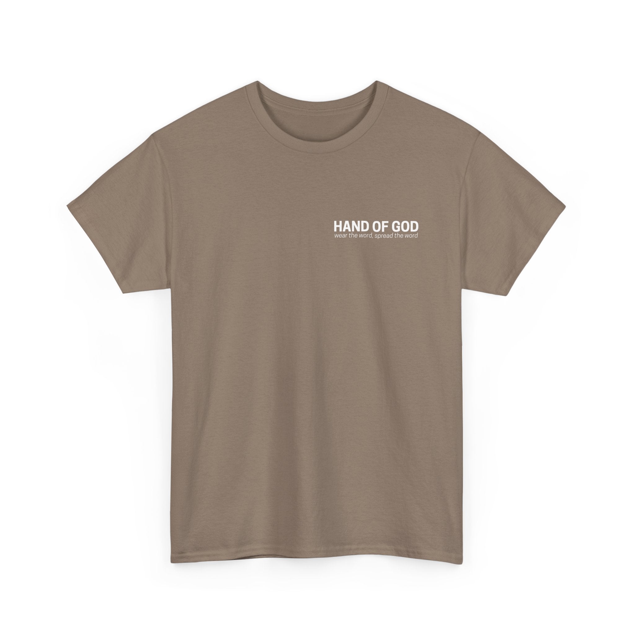 God When I Can't You Can Christian T-Shirt | Hand of God Faith Apparel