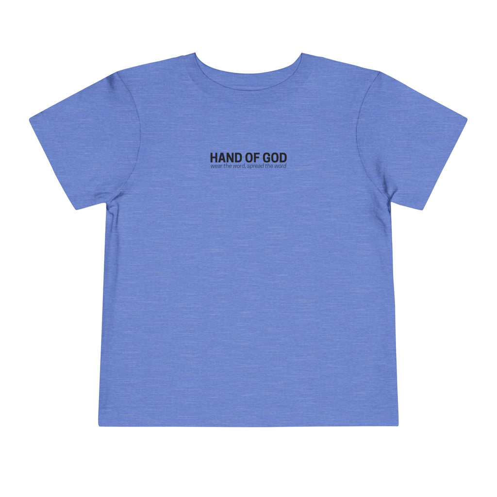 Blessed by Jesus toddler T-Shirt | Christian Faith Apparel | Hand of God