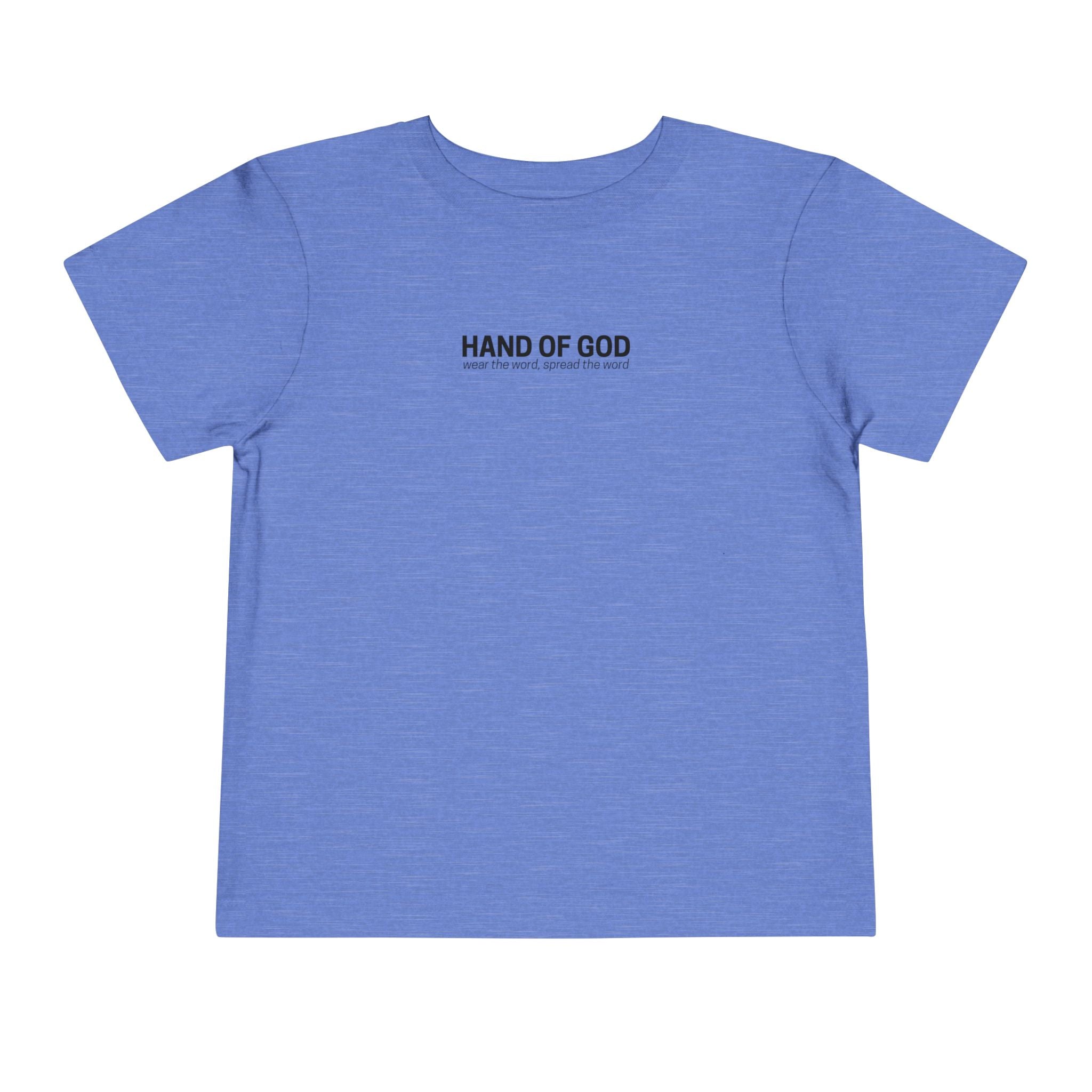 Blessed by Jesus toddler T-Shirt | Christian Faith Apparel | Hand of God