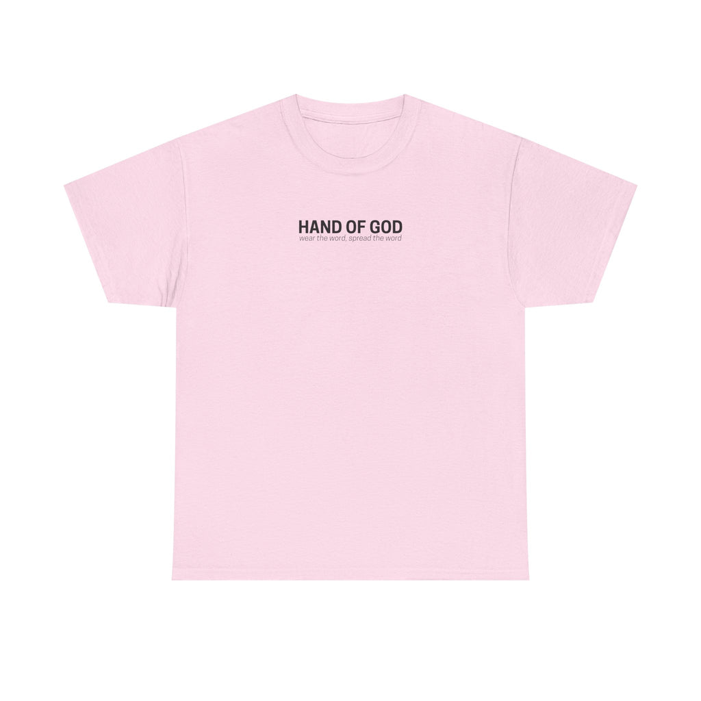 He Can Do a Lot With a Little T-Shirt | Christian Faith Apparel | Hand of God