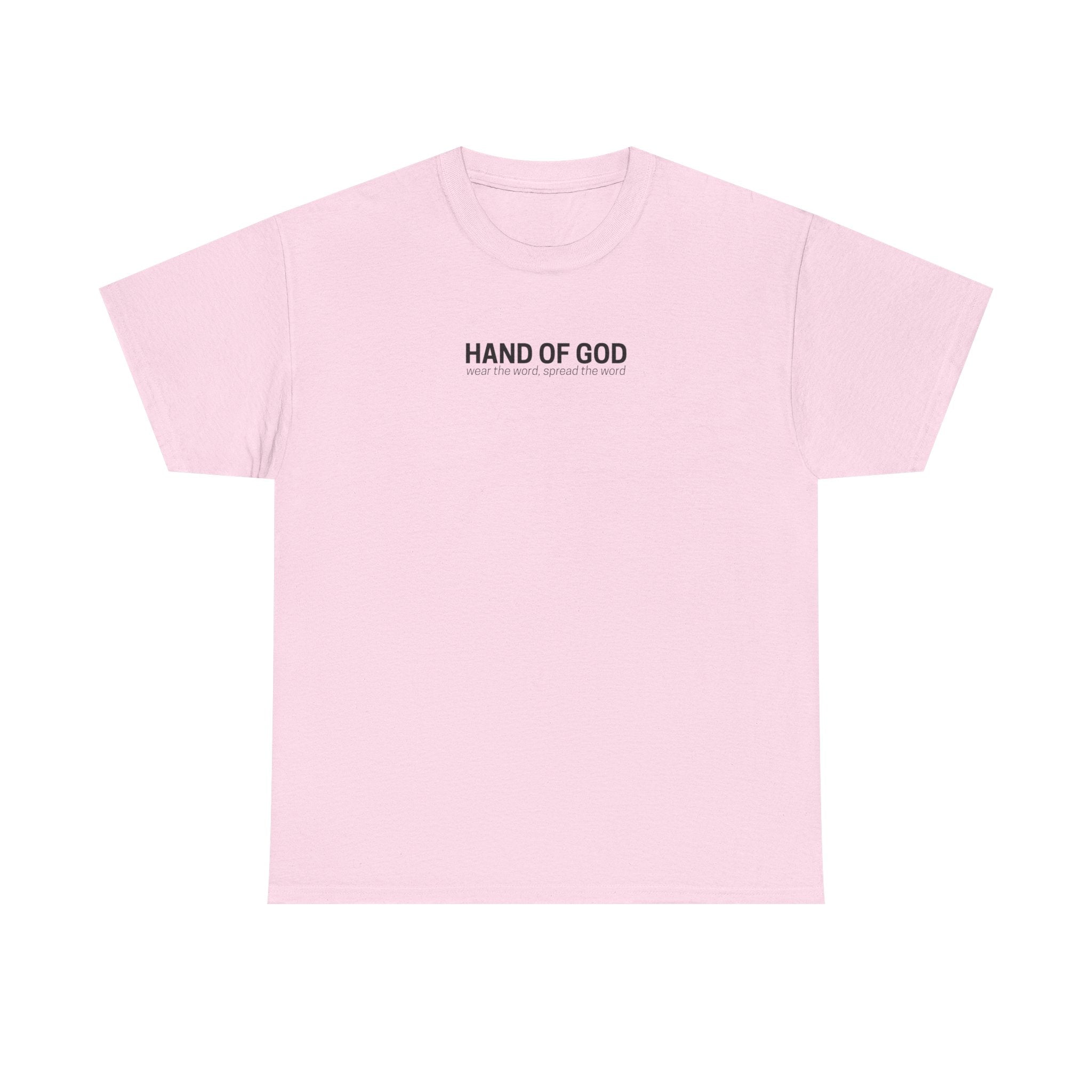 He Can Do a Lot With a Little T-Shirt | Christian Faith Apparel | Hand of God