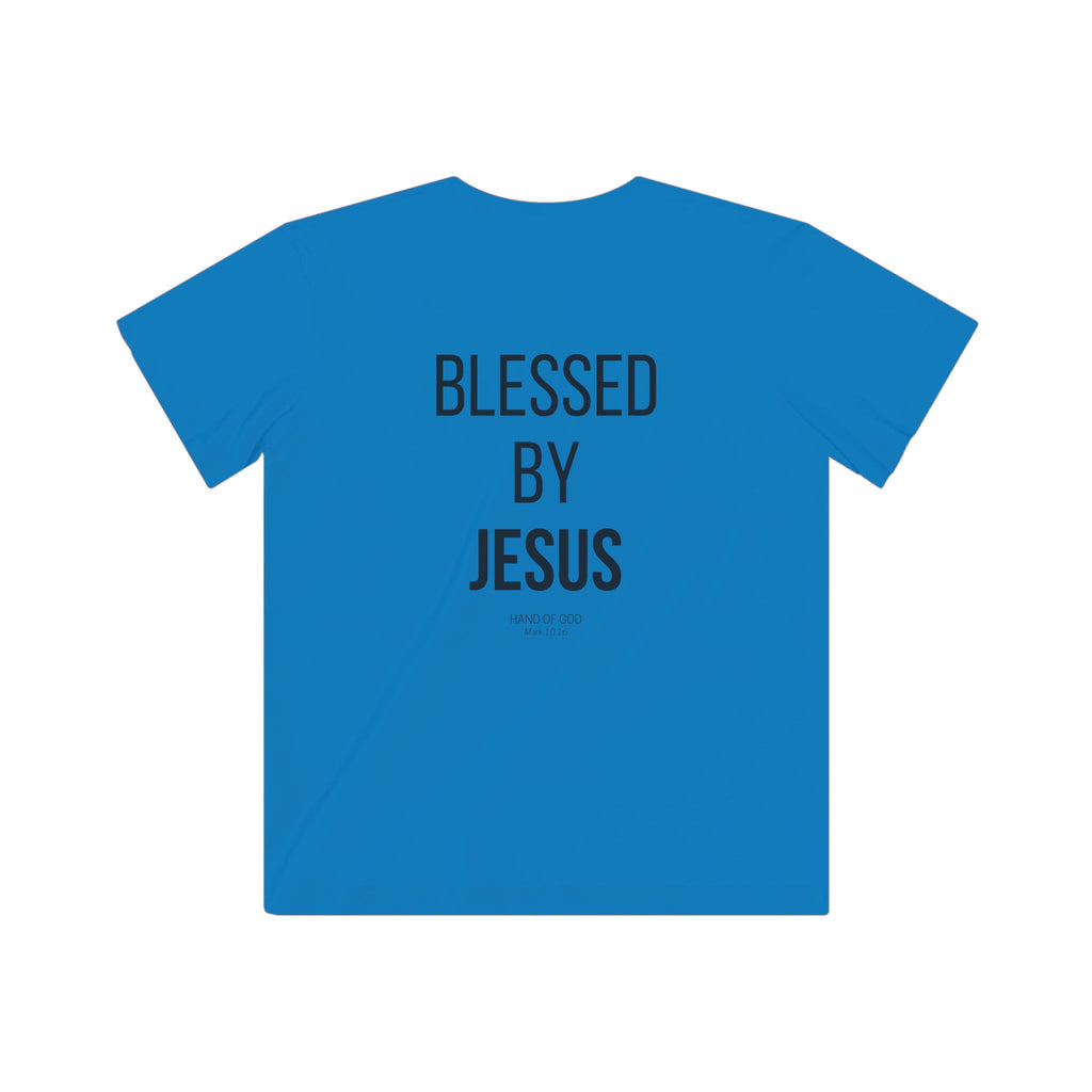 Blessed by Jesus Kids T-Shirt | Christian Kids Faith Shirt | Hand of God Apparel