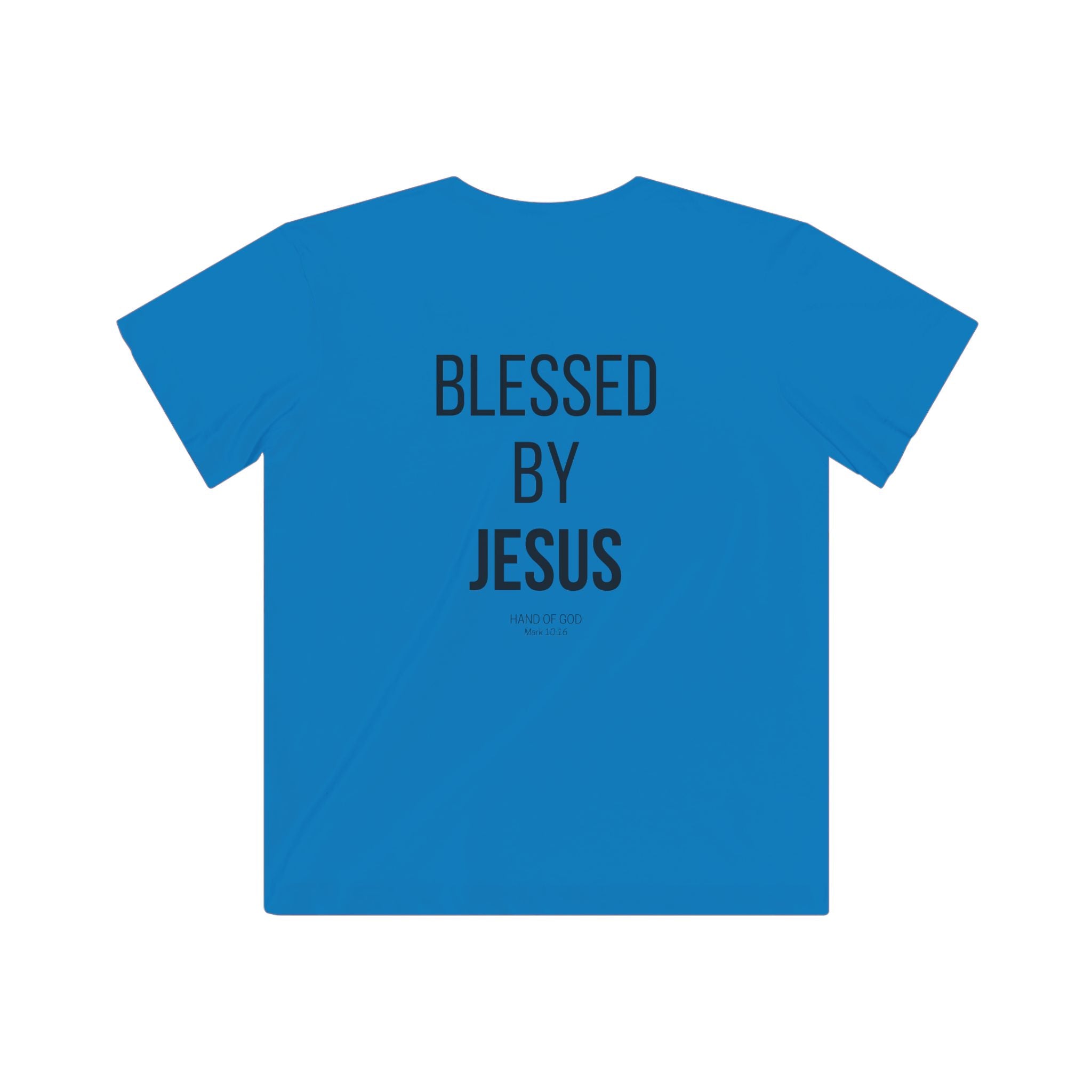 Blessed by Jesus Kids T-Shirt | Christian Kids Faith Shirt | Hand of God Apparel
