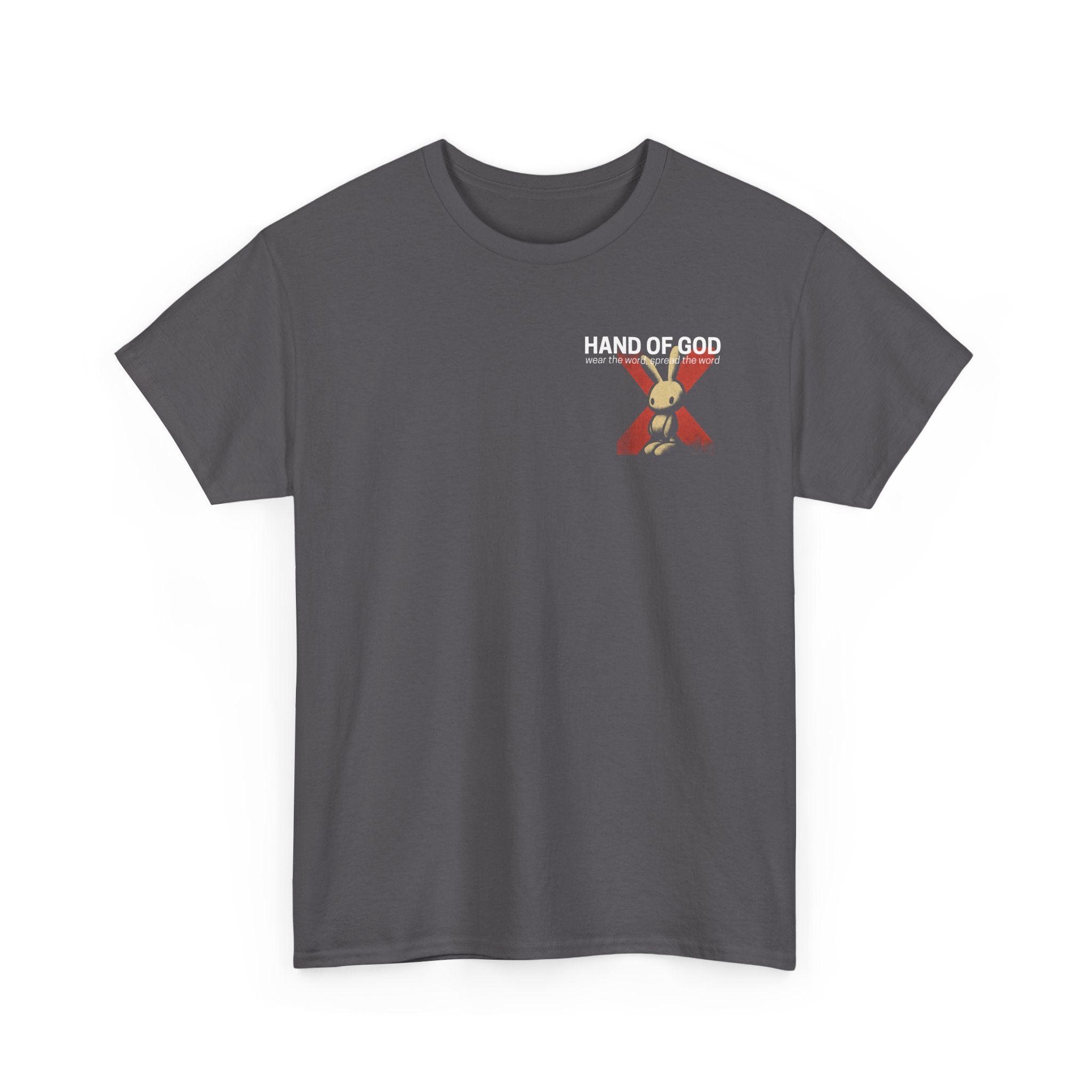 "It's Not About the Bunny" Easter T-Shirt | Christian Faith Apparel | Hand of God Graphic Tee