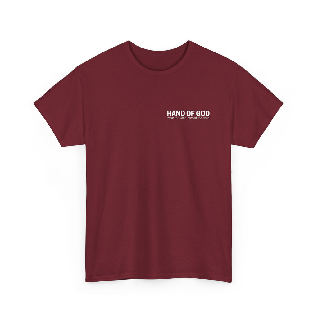 God When I Can't You Can Christian T-Shirt | Hand of God Faith Apparel