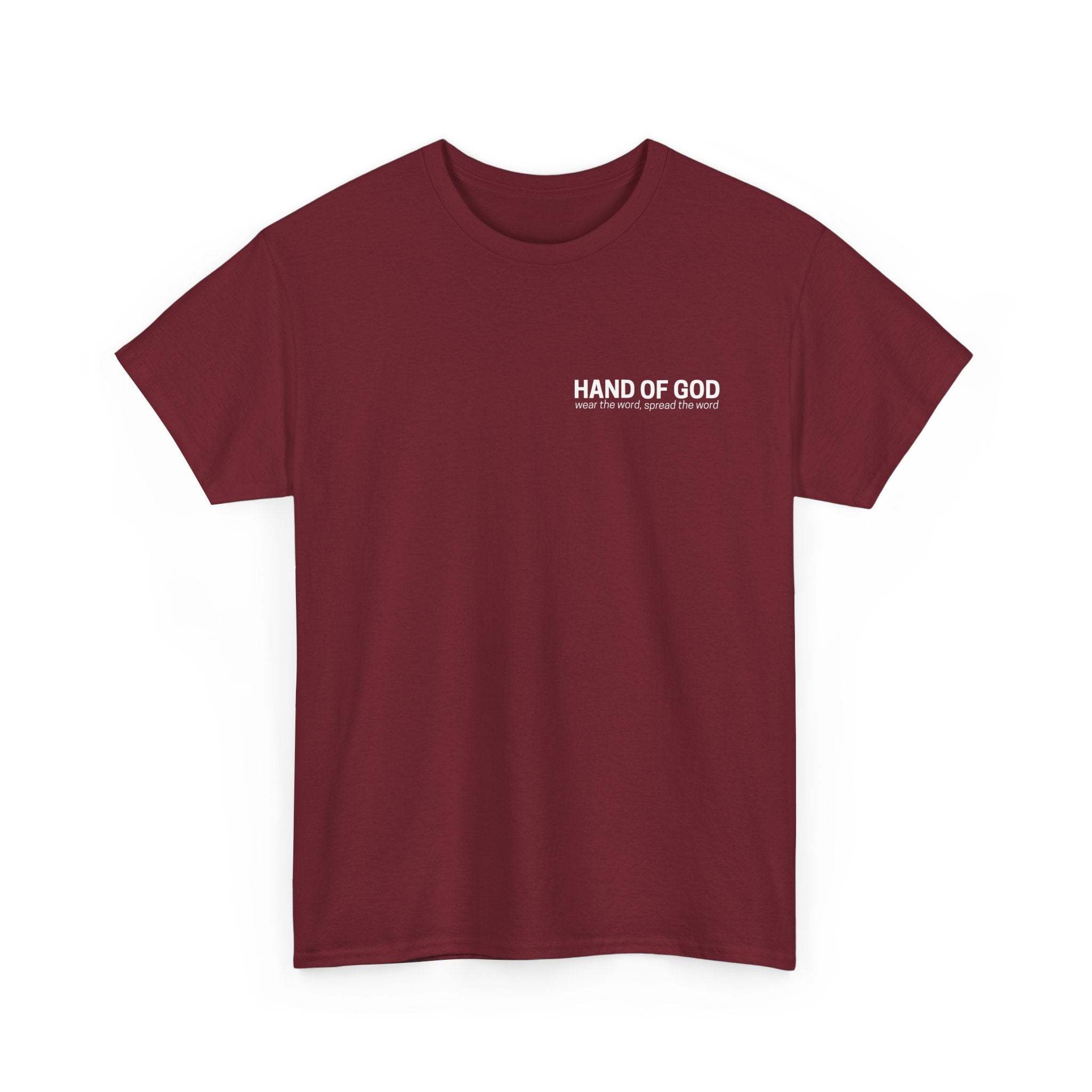 God When I Can't You Can Christian T-Shirt | Hand of God Faith Apparel