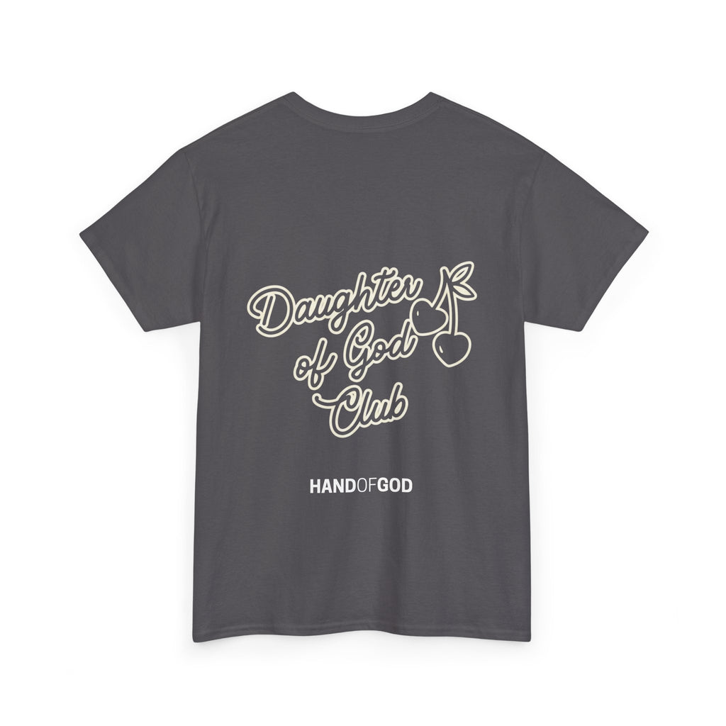 Daughter of God Club Women’s T-Shirt | Christian Faith Apparel | Hand of God Graphic Tee
