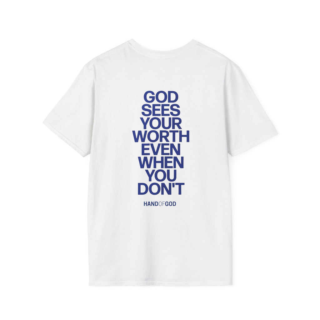 God Sees Your Worth Shirt – Christian Inspirational T-Shirt | Hand of God